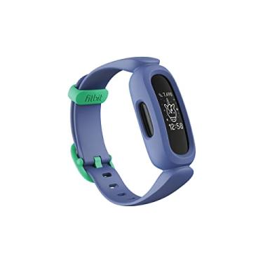 Imagem de Fitbit Rastreador de atividades Ace 3 para crianças a partir de 6 anos, azul Astro Green, tamanho único