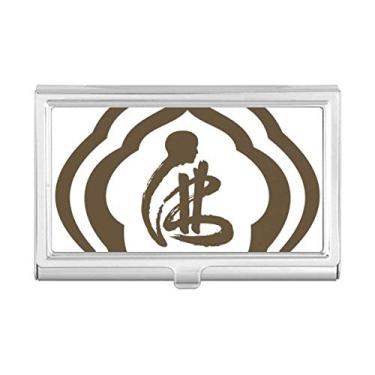 Imagem de Carteira de bolso com estampa de personagem cultural, porta-cartões