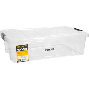 Imagem de Vonder, Caixa Plástica/Baú, Transparente, Cbv 020.