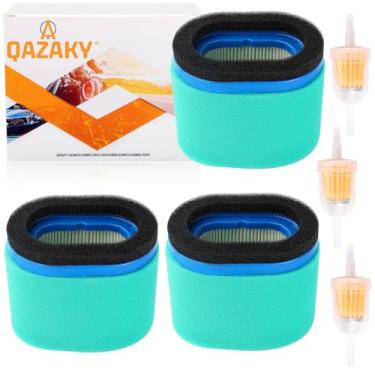 Imagem de QAZAKY 3 peças de filtro de ar compatível com M147431 M143275 M143278 273356 273356S 30-022 JS63 JS63C JS70C L100 Toro 99-0989 AF-3356 6292925 20011 20027 20038 20039 20794 20796 20783 20784 26634