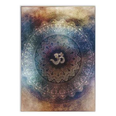 Imagem de Placa Decorativa A3 Om Mandala Mantra Aum Meditação - Bhardo