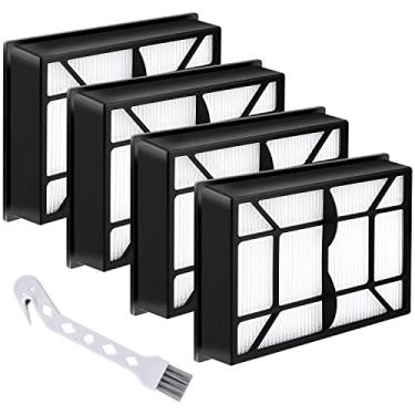 Imagem de Anewise Filtro de mídia HEPA 53296 EF-9 para Kenmore 21814, 81714, 22614, 31140, 31150, BU1017, BU1018, BU1005, 10065 Aspirador vertical e vasilha, 4 unidades