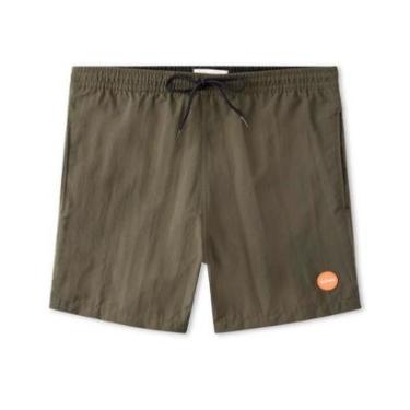 Imagem de Boardshort Liso Verde militar M-Masculino