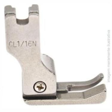 Imagem de Calcador Reta Pesponto Com Guia Compensador Do Lado Esquerdo - 1,6Mm Cl1/16Ns
