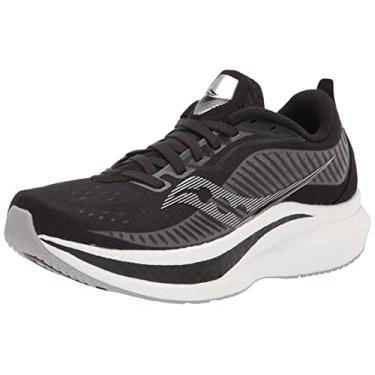 Imagem de Saucony Tênis de corrida feminino Endorphin Speed 2, Preto/Sombra, 6
