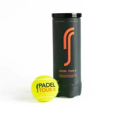 Imagem de Bola de Padel Robin Soderling Tour X Tubo com 03 Unidades