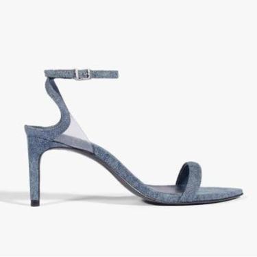 Imagem de SANDÁLIA SKYE LEAF MID COURO AZUL S 21039 0075 0023 SCHUTZ-Feminino