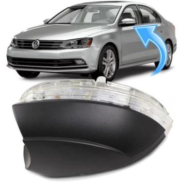 Imagem de Pisca Seta Retrovisor Jetta De À 2017 - Esquerdo - HD