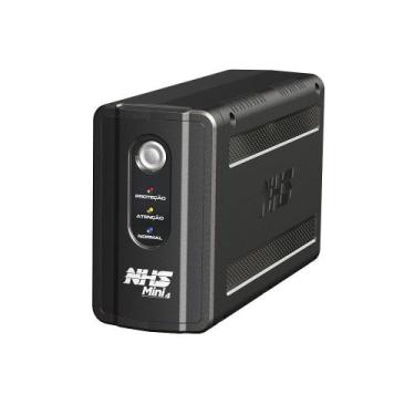Imagem de Nobreak NHS Mini 4 700VA Mono E. 120 / S. 120V Bat 1x7Ah / 12V 6 tomad