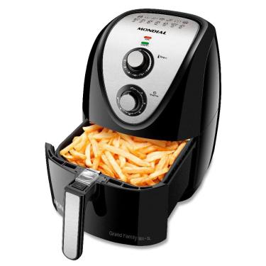 Imagem de Fritadeira Mondial Air Fryer 5 Litros AFN50BI Preta 220V