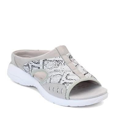 Imagem de Easy Spirit Sandália feminina Traciee 2, Prata, 9.5 Wide