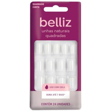 Imagem de Unhas Postiças Belliz Quadrada 1200