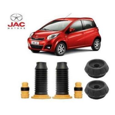Imagem de 2 Kit Coxim Batente Amortecedor Dianteiro Jac J2 2012 2013 2014 - Auto