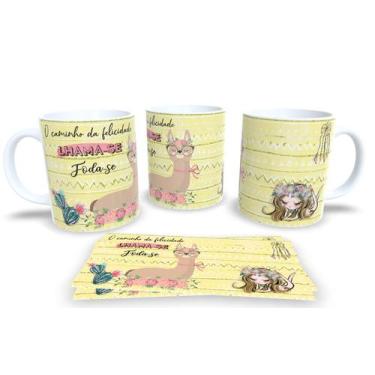 Imagem de Canecas de Porcelana Personalizadas Irônicas - Estampa Sublimada, Lham