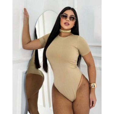 Imagem de BODDY BORI BODY PRETO FEMININO GOLA canoa DECOTE MANGA curta suplex - 