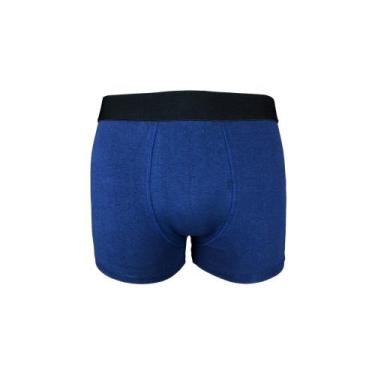 Imagem de Cueca Boxer Box Try Basics Algodão Cotton Lisa Básica Casual Moda Masc