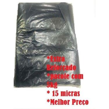Imagem de Saco De Lixo 100 Litros Extra Reforçado 5 Kg - HIGIPACK