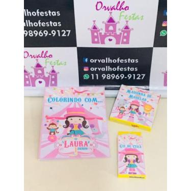 Imagem de 10 Kit colorir Circo Rosa - orvalho Festas