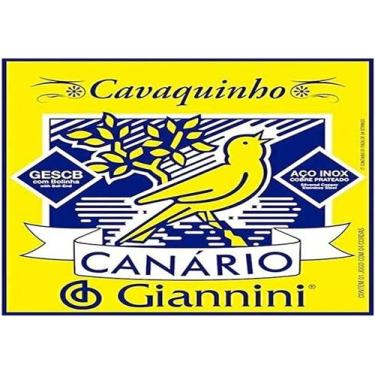 Imagem de Encordoamento p/cavaco c/bolinha canario gescb - GIANNINI