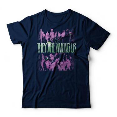 Imagem de Camiseta They Are Among Us Studio Geek, G, Azul marinho