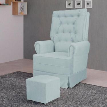 Imagem de Poltrona Amamentação Com Balanço Eloa Sereno - GARIANI