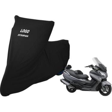 Imagem de Capa Cobrir Moto Suzuki Burgman 650 De Tecido Lycra - Mz, Preto