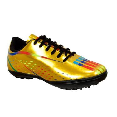 Imagem de Chuteira Adulto Society Campo Sintético Edição Limitada Bola de Ouro -