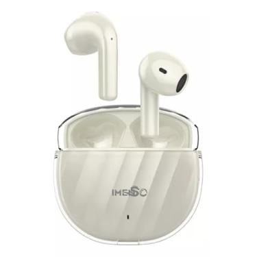 Imagem de Fone De Ouvido Bluetooth 5.3 Imenso Ims809 Cor Creme