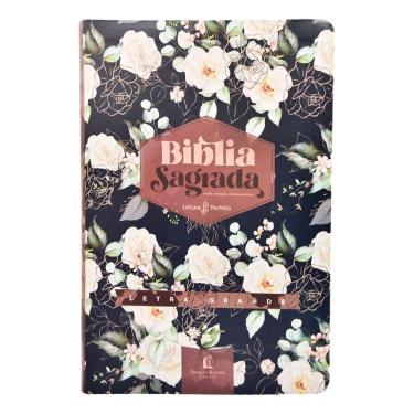 Imagem de Bíblia NVI - Couro Soft, Rosas, Com Espaço Para Anotações, Letra Grande