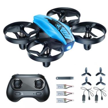 Imagem de Mini Drone Veeniix V995 para Crianças e Iniciantes - 3 Baterias