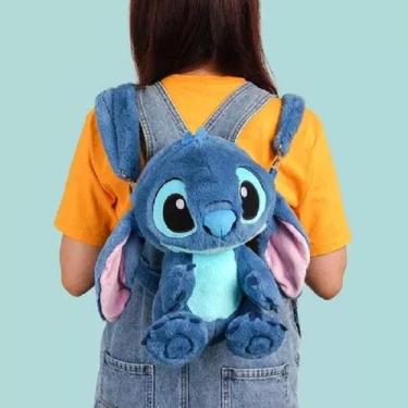 Imagem de Mochila Pelúcia Stitch 32 Cm Lilo & Stitch Disney Passeio Original - l