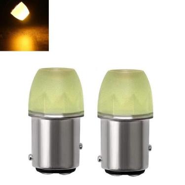 Imagem de Par Lâmpada Led 1 Polo ou 2 Polos Strobo - Lagos Importadora, Laranja,