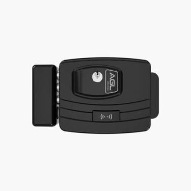 Imagem de Fechadura Eletronica Ultra Card Mifare Preta 42mm AGL