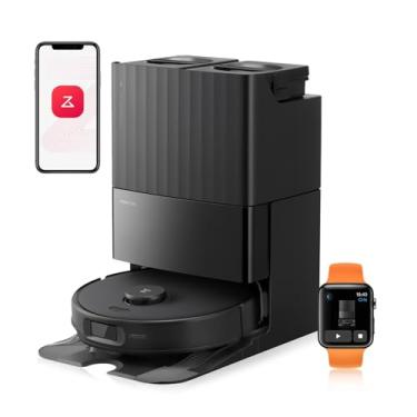 Imagem de Roborock Robô aspirador e esfregão Qrevo Edge S5A, 17.000Pa, zero emaranhamento, escova principal DuoDivide, escova lateral FlexiArm, lavagem e autolimpeza, secagem a ar quente, autoesvaziamento,
