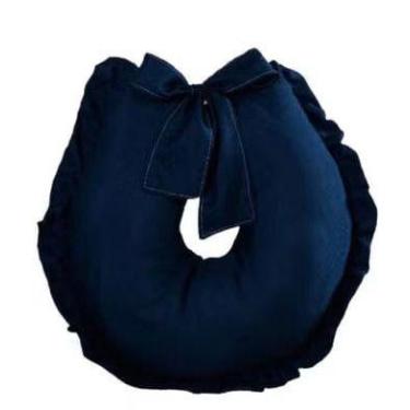 Imagem de Almofada de Amamentação para Amamentar com Babado para Menina e Menino