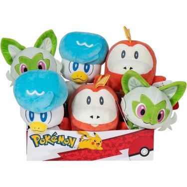 Imagem de Pelúcia Pokémon Geração IX 20cm Sortido 1 Unidade - Sunny Brinquedos