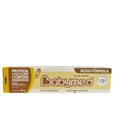 Imagem de Creme Preventivo de Assadura Com Amêndoas Babymed Cimed 40g