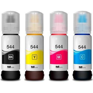 Imagem de Kit Refil de Tinta Para Epson L3110  T544120 CMYK compatível - Toner V