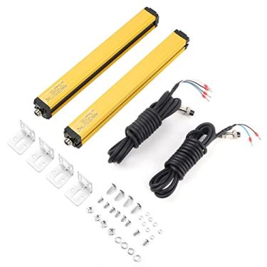 Imagem de Light Curtain Sensor Switch Safety Light Grating Security Device 24VDC Alta Qualidade Infrared Scanning Detection Technology para Forging Pressing Machine Equipamento Automático