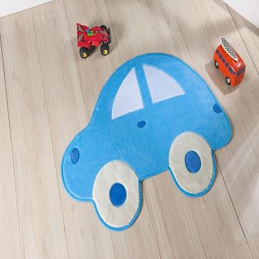 Imagem de Tapete Premium Baby Fusca Azul Turquesa Guga Tapetes
