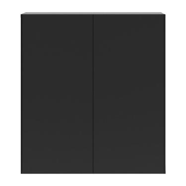 Imagem de Armário Lavanderia Com 2 Portas Multimóveis Preto