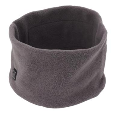 Imagem de Polaina de pescoço de inverno, polaina de pescoço aquecida de flanela, 3 configurações de calor ajustáveis com segurança para ambientes externos (cinza), #412, Gray
