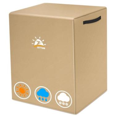 Imagem de Tampa de ar condicionado Zettum para unidades externas 60x60x76cm