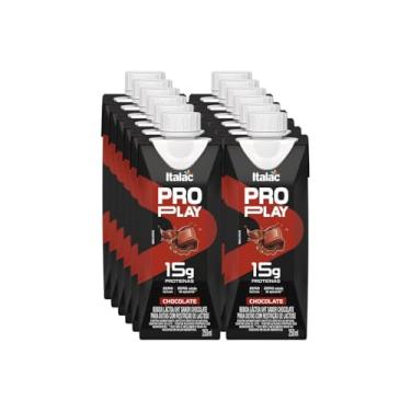 Imagem de Pack Proplay Chocolate Zero Lactose 250ml (15g prot) - 12 unid.