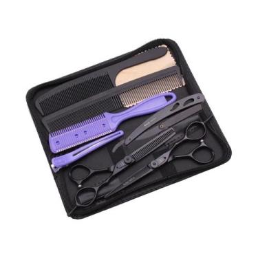 Imagem de 6 Polegada Tesoura De Cabeleireiro Profissional Inoxidável Desbaste Te