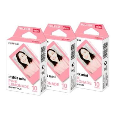 Imagem de Filme Instax Mini Pink Lemonade 3 CX - FujiFilm