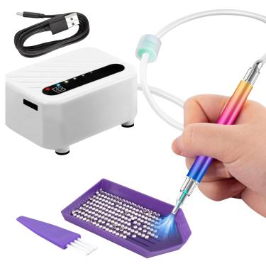 Imagem de Canetas Elétricas de Perfuração para Pintura,Canetas De Perfuração Sem Fio Com Aspiração Elevada Para Pintura | Acessório Para Festas, Equipamento de Pintura Ajustável Para Jovens e Adultos