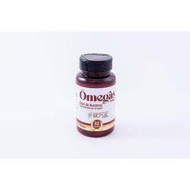 Imagem de Óleo Avestruz Ômegas 3,6,7 e 9-60 Capsulas 500mg Strut