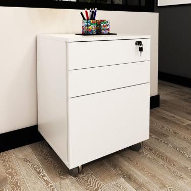 Imagem de Gaveteiro Arquivo com Chave e Rodízio