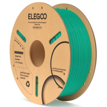 Imagem de Filamento para impressora 3D ELEGOO PLA 1,75 mm verde marinho 1 kg